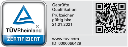 TÜV Zertifikat Datenschutz Karlsruhe